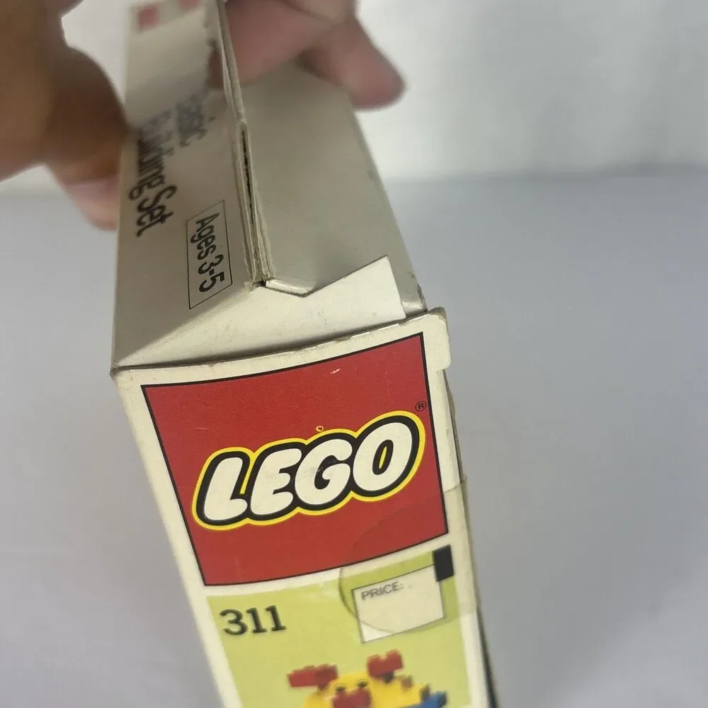 3x Lego Legos Basic Building Sets 508 311 Vintage 1984 1985 130 pc total NEW VTG